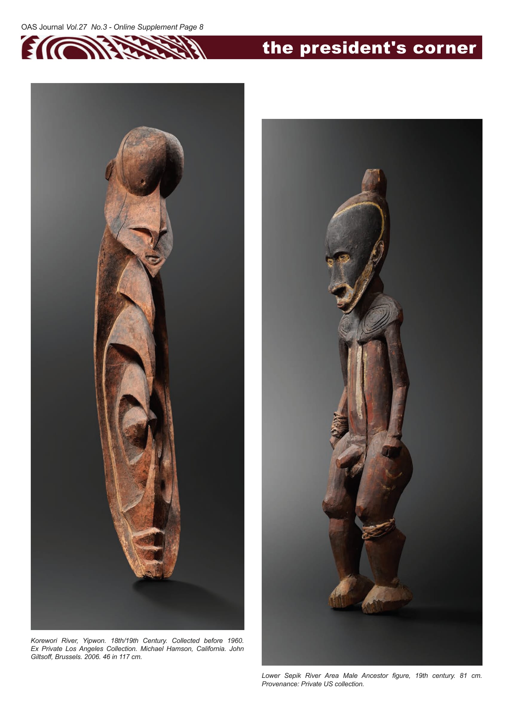 Kevin Conru, Oceanic art collector. Interviewed by Bill Rathmell in Brussels — page 8 of 10