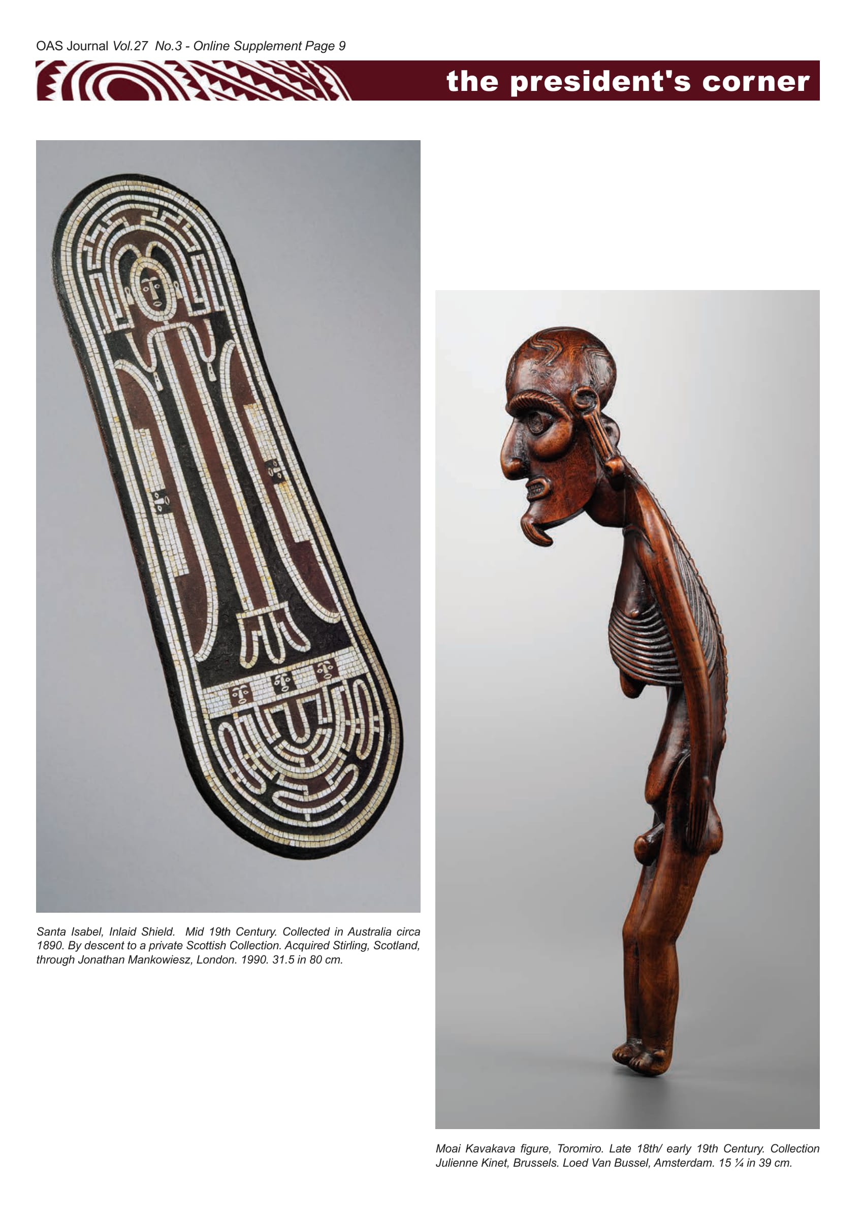 Kevin Conru, Oceanic art collector. Interviewed by Bill Rathmell in Brussels — page 9 of 10