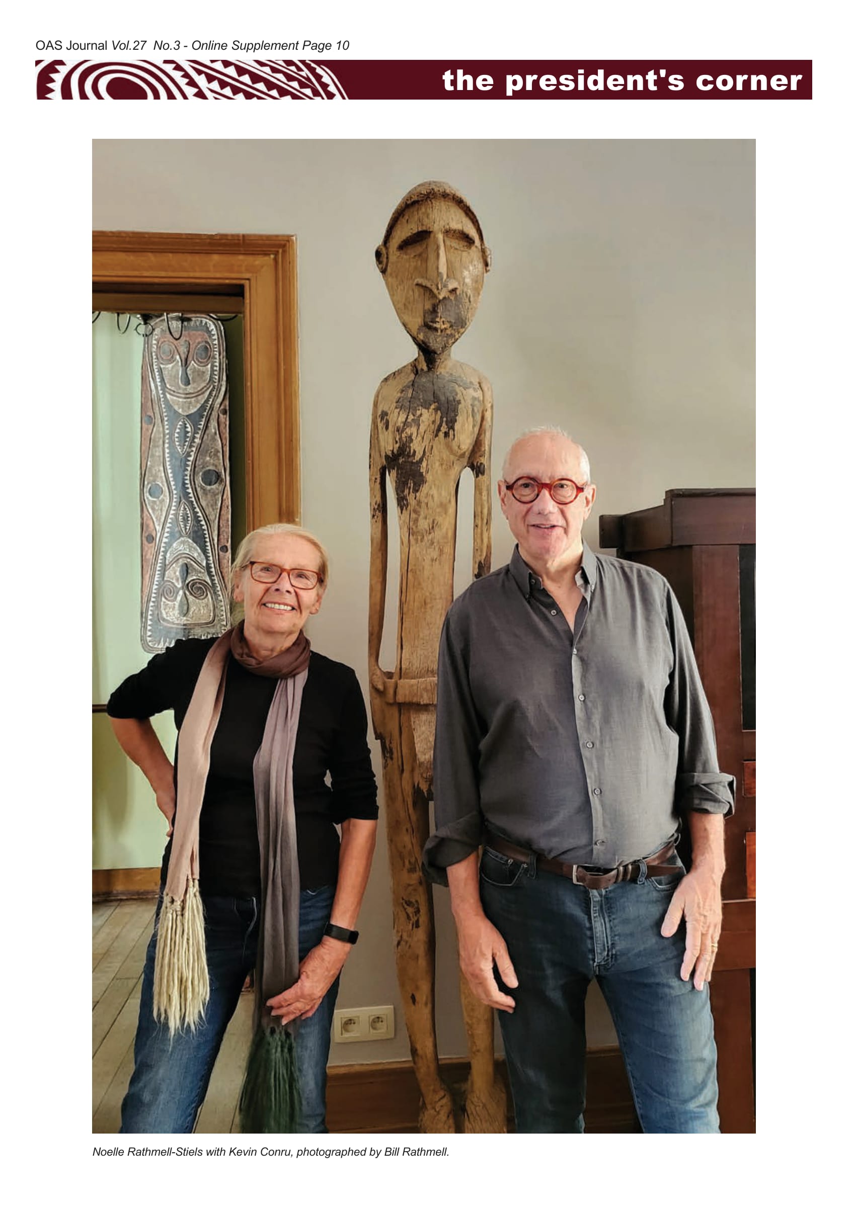 Kevin Conru, Oceanic art collector. Interviewed by Bill Rathmell in Brussels — page 10 of 10