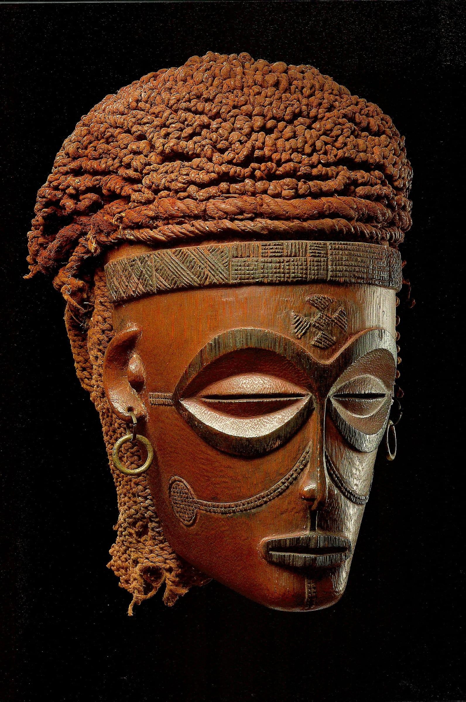 Tshokwe Mask, Democratic Republic of Congo