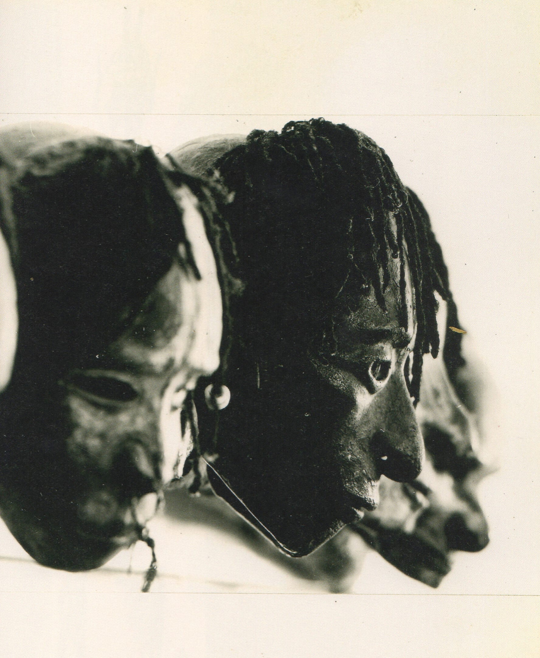 Sepik Overmodelled Skull Rack Detail